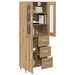 Bufet Stejar Artizanal 69,5 x 34 x 180 cm Lemn compozit - WALTI WALTI