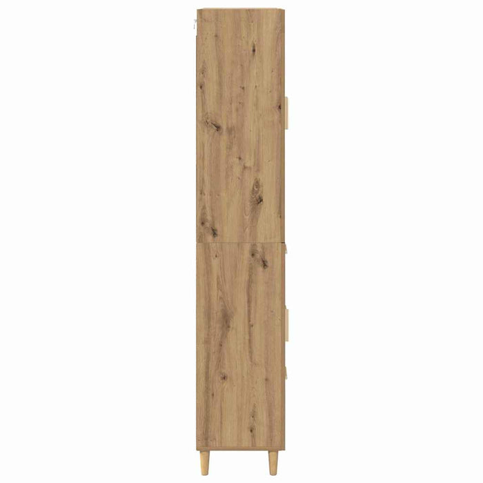 Bufet Stejar Artizanal 69,5 x 34 x 180 cm Lemn compozit - WALTI WALTI