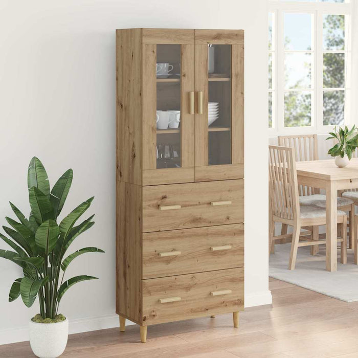 Bufet cu sertar Stejar Artizanal 69,5 x 34 x 180 cm - WALTI WALTI