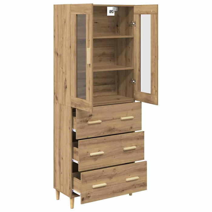 Bufet cu sertar Stejar Artizanal 69,5 x 34 x 180 cm - WALTI WALTI