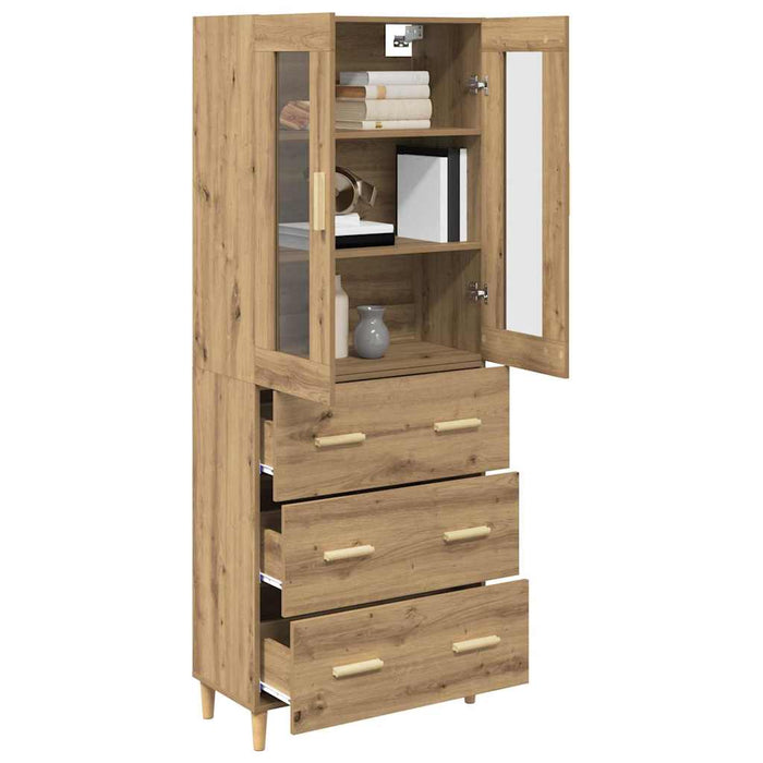 Bufet cu sertar Stejar Artizanal 69,5 x 34 x 180 cm - WALTI WALTI