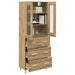 Bufet cu sertar Stejar Artizanal 69,5 x 34 x 180 cm - WALTI WALTI