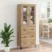 Bufet Stejar Artizanal 69,5 x 34 x 180 cm Lemn compozit - WALTI WALTI