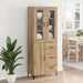 Bufet Stejar Artizanal 69,5 x 34 x 180 cm Lemn compozit - WALTI WALTI