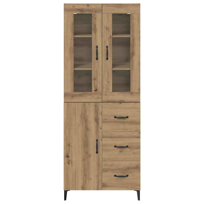 Bufet Stejar Artizanal 69,5 x 34 x 180 cm Lemn compozit - WALTI WALTI