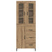 Bufet Stejar Artizanal 69,5 x 34 x 180 cm Lemn compozit - WALTI WALTI