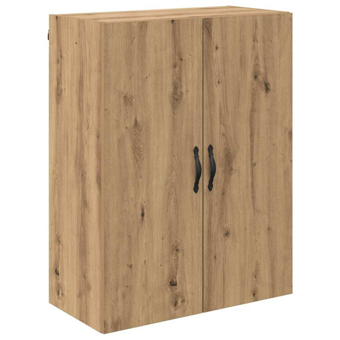 Bufet cu sertar 2 pcs Stejar Artizanal Lemn tehnic și sticlă - WALTI WALTI