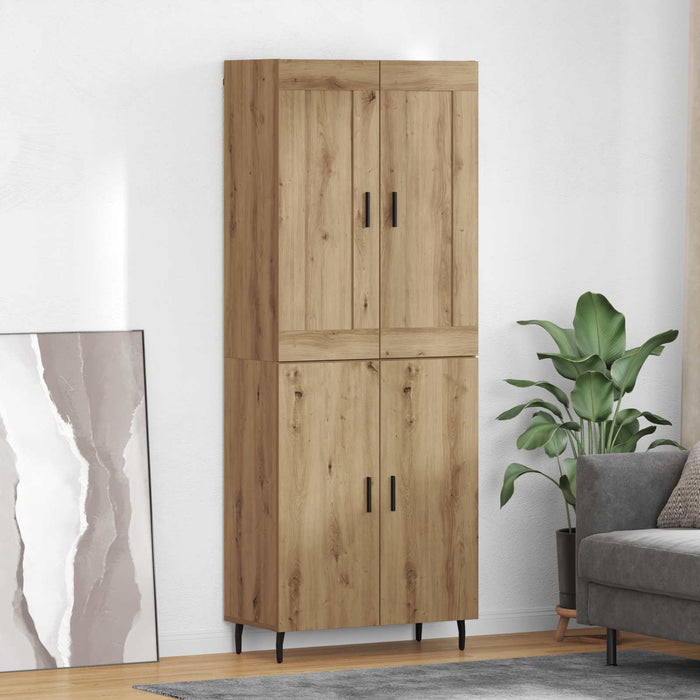 Bufet 2 pcs Stejar Artizanal Lemn compozit - WALTI WALTI