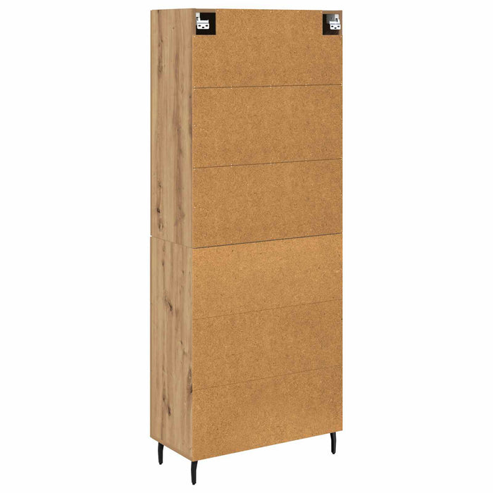 Bufet 2 pcs Stejar Artizanal Lemn compozit - WALTI WALTI