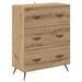 Bufet Stejar Artizanal 69,5 x 34 x 180 cm Lemn compozit - WALTI WALTI