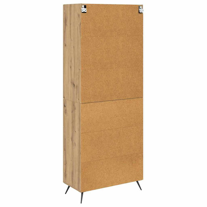 Bufet Stejar Artizanal 69,5 x 34 x 180 cm Lemn compozit - WALTI WALTI