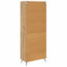 Bufet Stejar Artizanal 69,5 x 34 x 180 cm Lemn compozit - WALTI WALTI