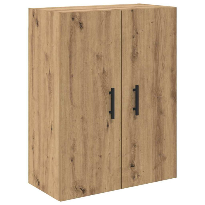 Bufet 2 pcs Stejar Artizanal Lemn Stratificat și Sticlă - WALTI WALTI