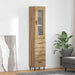 Bufet Stejar Artizanal 34,5 x 34 x 180 cm Lemn compozit - WALTI WALTI