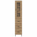 Bufet Stejar Artizanal 34,5 x 34 x 180 cm Lemn compozit - WALTI WALTI