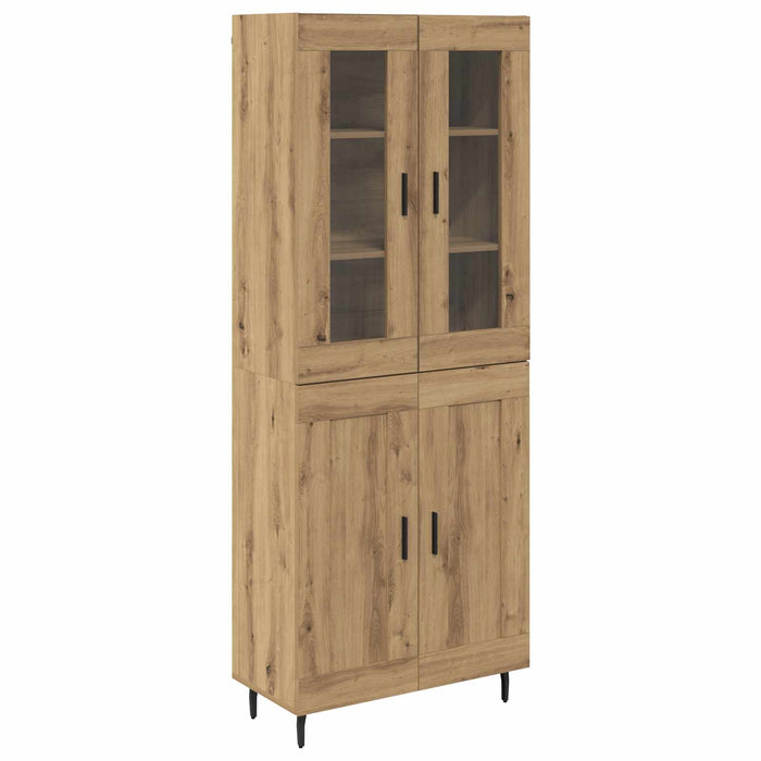 Bufet 2 pcs Stejar Artizanal Lemn compozit - WALTI WALTI