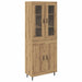 Bufet 2 pcs Stejar Artizanal Lemn compozit - WALTI WALTI