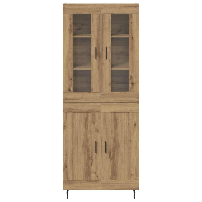 Bufet 2 pcs Stejar Artizanal Lemn compozit - WALTI WALTI