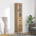 Bufet Stejar Artizanal 34,5 x 34 x 180 cm Lemn compozit - WALTI WALTI