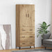 Bufet Stejar Artizanal 69,5 x 34 x 180 cm Lemn compozit - WALTI WALTI
