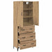 Bufet Stejar Artizanal 69,5 x 34 x 180 cm Lemn compozit - WALTI WALTI