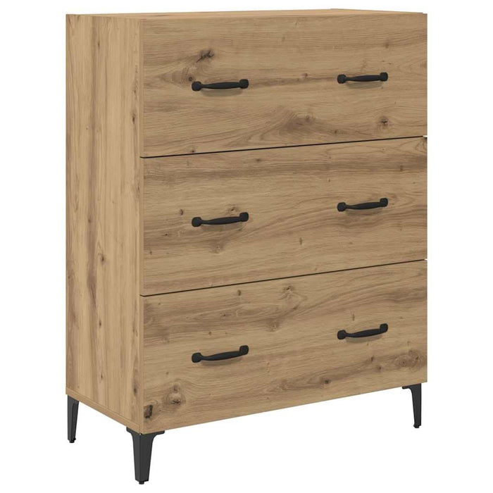 Bufet Stejar Artizanal 69,5 x 34 x 180 cm Lemn compozit - WALTI WALTI