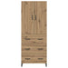 Bufet Stejar Artizanal 69,5 x 34 x 180 cm Lemn compozit - WALTI WALTI