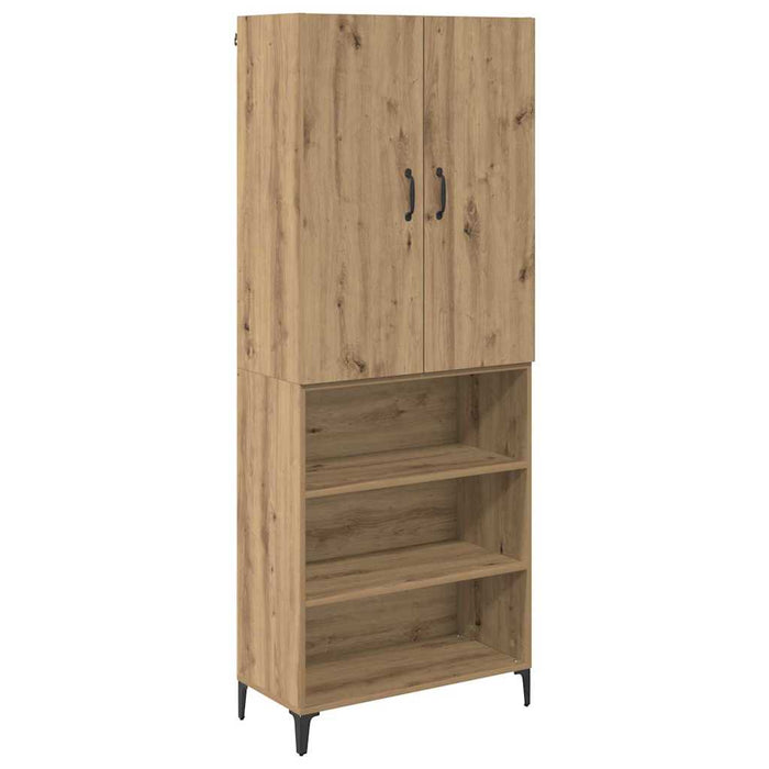 Bufet Stejar Artizanal 69,5 x 34 x 180 cm Lemn compozit - WALTI WALTI