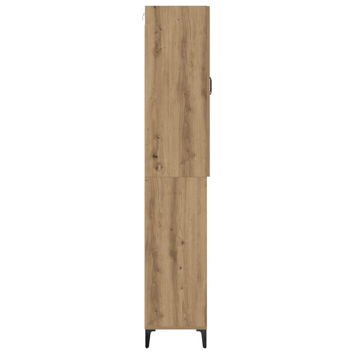Bufet Stejar Artizanal 69,5 x 34 x 180 cm Lemn compozit - WALTI WALTI