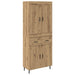 Bufet cu sertar 2 pcs Stejar Artizanal Lemn compozit - WALTI WALTI