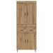 Bufet cu sertar 2 pcs Stejar Artizanal Lemn compozit - WALTI WALTI
