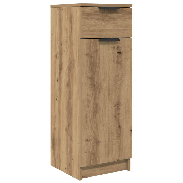 Set de mobilier pentru baie cu sertar 4 pcs Stejar Artizanal WALTI