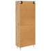 Bufet Stejar Artizanal 69,5 x 34 x 180 cm Lemn compozit - WALTI WALTI