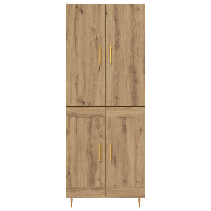 Bufet Stejar Artizanal 69,5 x 34 x 180 cm Lemn compozit - WALTI WALTI