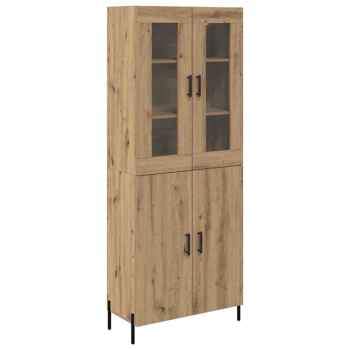 Bufet Stejar Artizanal 69,5 x 34 x 180 cm Lemn compozit - WALTI WALTI