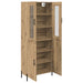 Bufet Stejar Artizanal 69,5 x 34 x 180 cm Lemn compozit - WALTI WALTI