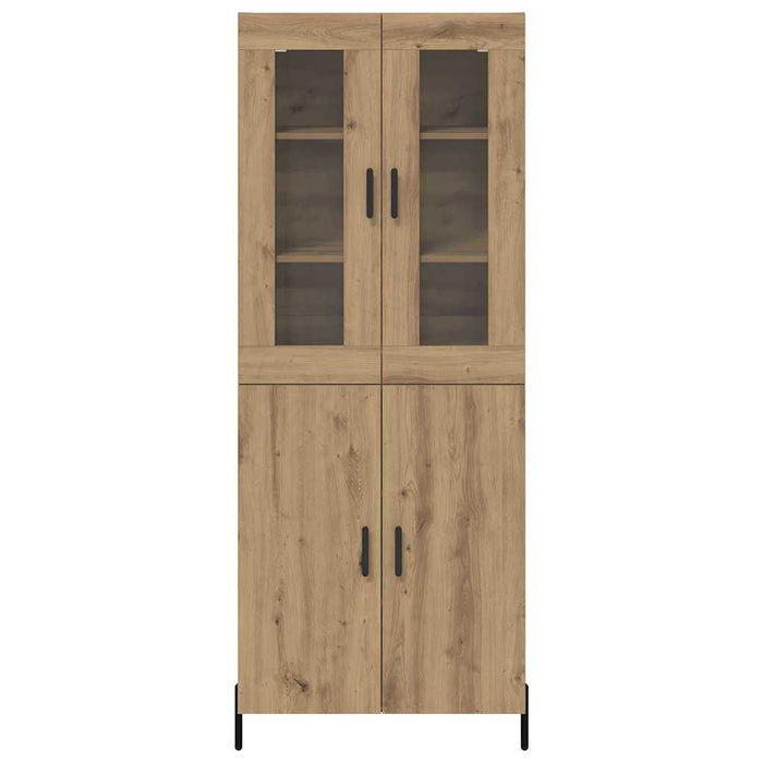 Bufet Stejar Artizanal 69,5 x 34 x 180 cm Lemn compozit - WALTI WALTI
