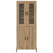 Bufet Stejar Artizanal 69,5 x 34 x 180 cm Lemn compozit - WALTI WALTI