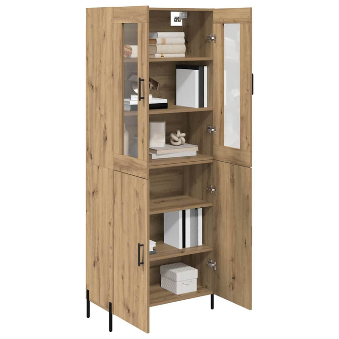 Bufet Stejar Artizanal 69,5 x 34 x 180 cm Lemn compozit - WALTI WALTI