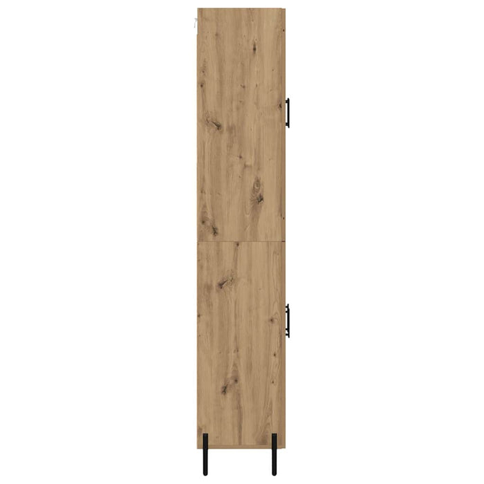 Bufet Stejar Artizanal 69,5 x 34 x 180 cm Lemn compozit - WALTI WALTI