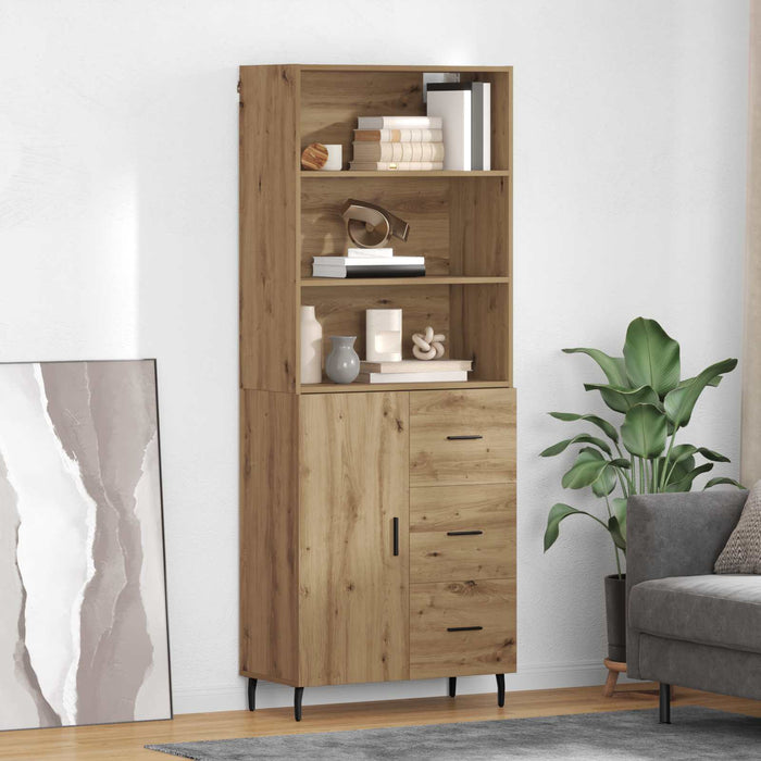 Bufet cu sertar Stejar Artizanal 69,5 x 34 x 180 cm - WALTI WALTI