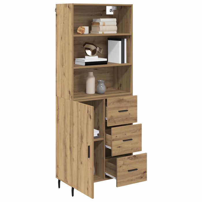 Bufet cu sertar Stejar Artizanal 69,5 x 34 x 180 cm - WALTI WALTI