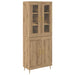 Bufet 2 pcs Stejar Artizanal Lemn compozit - WALTI WALTI