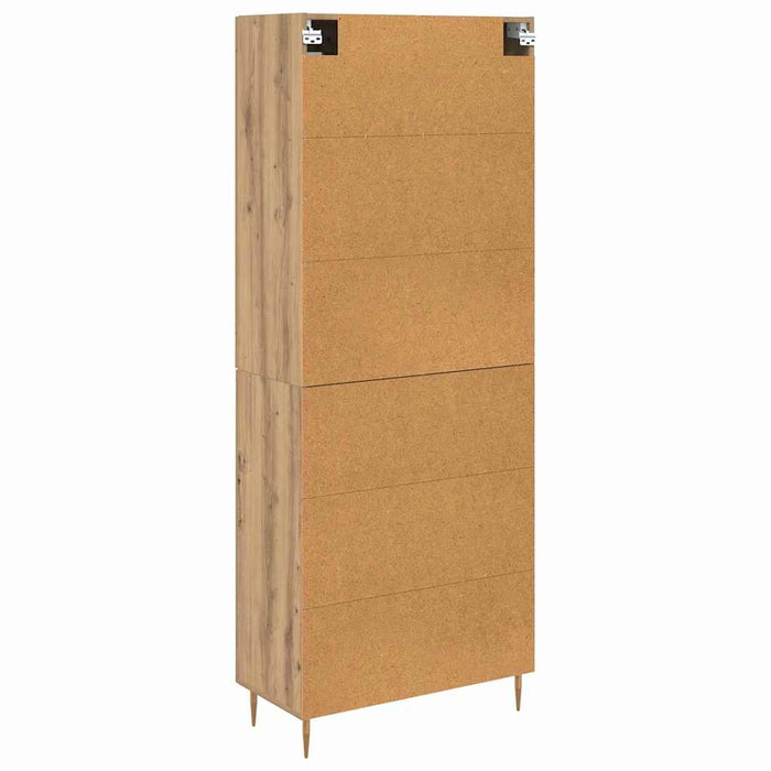 Bufet 2 pcs Stejar Artizanal Lemn compozit - WALTI WALTI