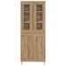 Bufet 2 pcs Stejar Artizanal Lemn compozit - WALTI WALTI