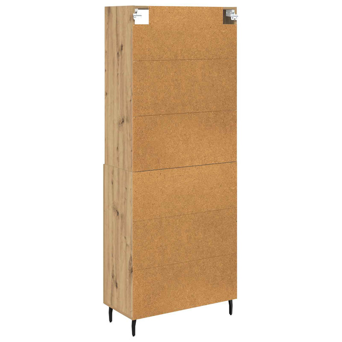 Bufet Stejar Artizanal 69,5 x 34 x 180 cm Lemn compozit - WALTI WALTI