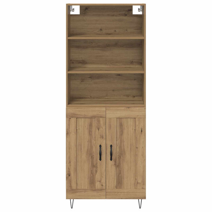 Bufet Stejar Artizanal 69,5 x 34 x 180 cm Lemn compozit - WALTI WALTI