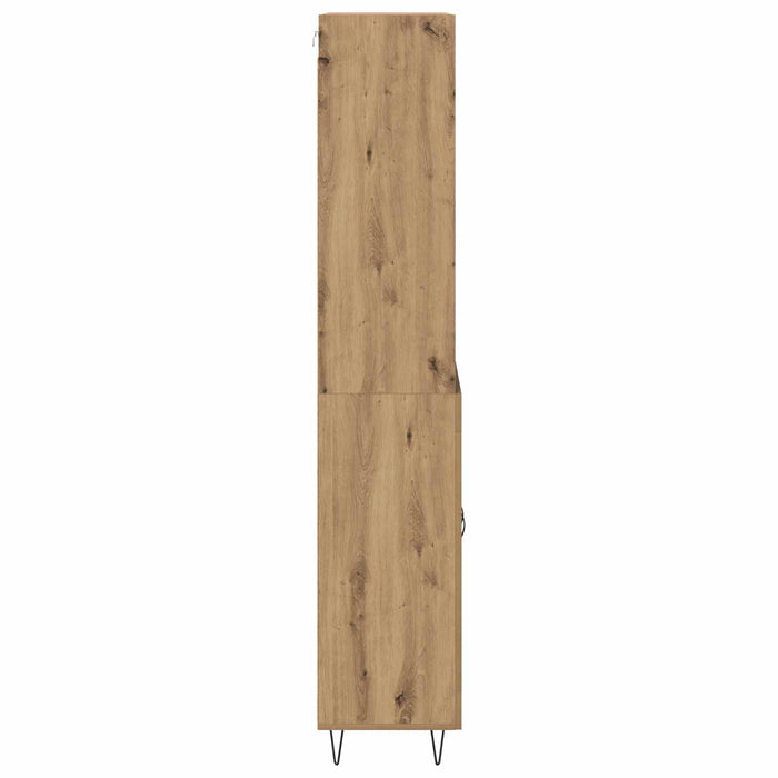 Bufet Stejar Artizanal 69,5 x 34 x 180 cm Lemn compozit - WALTI WALTI