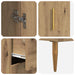Bufet cu sertar 2 pcs Stejar Artizanal Lemn compozit - WALTI WALTI