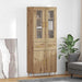 Bufet cu sertar 2 pcs Stejar Artizanal Lemn compozit - WALTI WALTI
